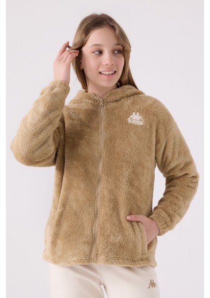 Kapüşonlu Polar Kız Çocuk Sweatshirt 361X1CW