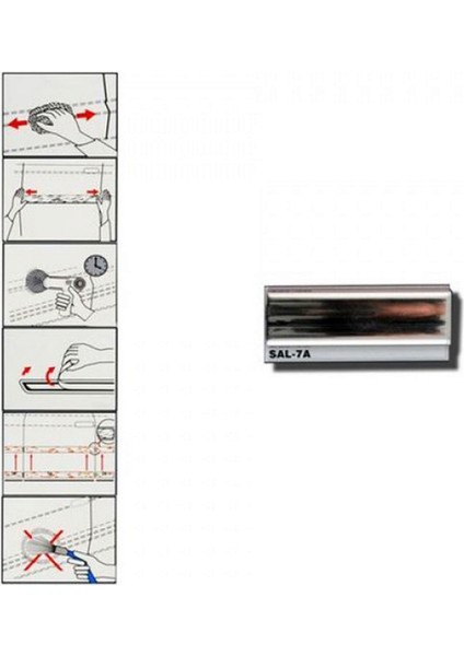 Çıta Sal 7A 18MMX50M Krom 13
