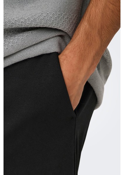 Erkek Onsmark Regular Fit Chino Pantolon 22033199 Siyah fırsatları