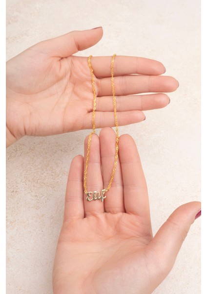 Gümüş İsimli Kolye Özel Tasarım Singapur Zincir 18 Ayar Sarı Altın Kaplama Kişiye Özel İsim Yazılı 925 Ayar Kadın Gümüş İsimli Kolye Bayan İsimli Kolye Kişiye Özel İsim Kolye İsim Kolyesi indirimleri