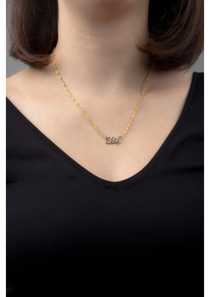 Gümüş İsimli Kolye Özel Tasarım Singapur Zincir 18 Ayar Sarı Altın Kaplama Kişiye Özel İsim Yazılı 925 Ayar Kadın Gümüş İsimli Kolye Bayan İsimli Kolye Kişiye Özel İsim Kolye İsim Kolyesi