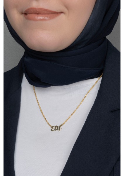 Gümüş İsimli Kolye Özel Tasarım Singapur Zincir 18 Ayar Sarı Altın Kaplama Kişiye Özel İsim Yazılı 925 Ayar Kadın Gümüş İsimli Kolye Bayan İsimli Kolye Kişiye Özel İsim Kolye İsim Kolyesi