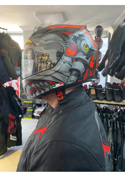 Sw 820 Venom Full Face Motosiklet Kaskı