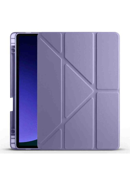 Huawei Matepad 11.5”s Papermatte Edition Için Kılıf Üçgen Katlanır Kalemlikli Standlı Akıllı Case