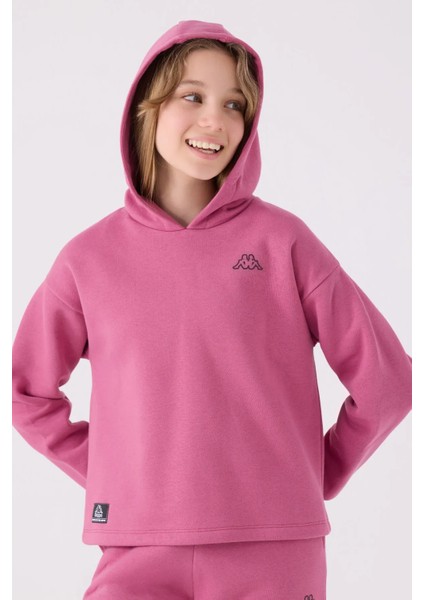 Kapüşonlu Kız Çocuk Sweatshirt 321Z36W fiyatları