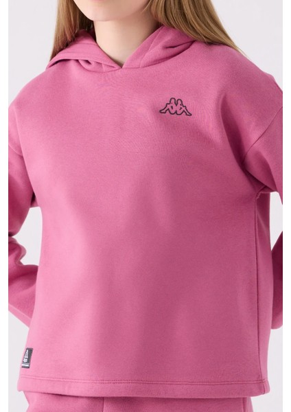 Kapüşonlu Kız Çocuk Sweatshirt 321Z36W modelleri