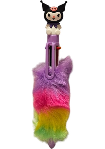Kuromi Peluş 6 Renkli Tükenmez Kalem fiyatları