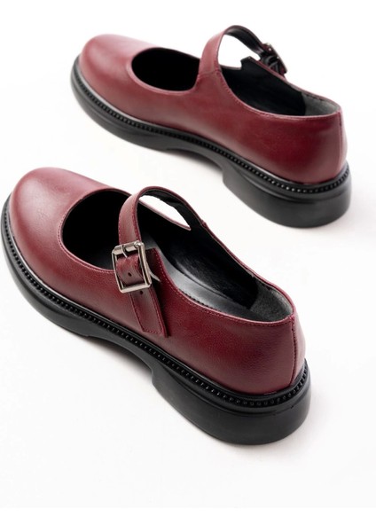 YSN-4444 Bordo Günlük Bayan Ayakkabı indirimleri