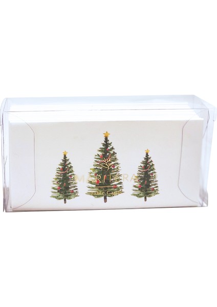 Marıtera Christmas Tree Isim Kartı 9 x 4,5 Yılbaşı Ağacı