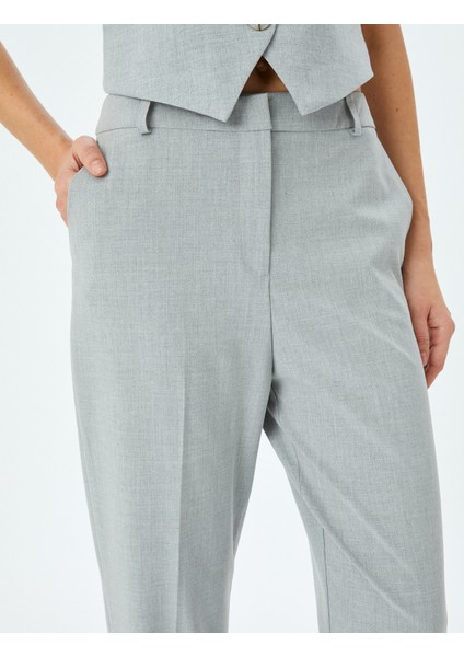 Cepli Slim Fit Cigarette Kumaş Pantolon indirimleri