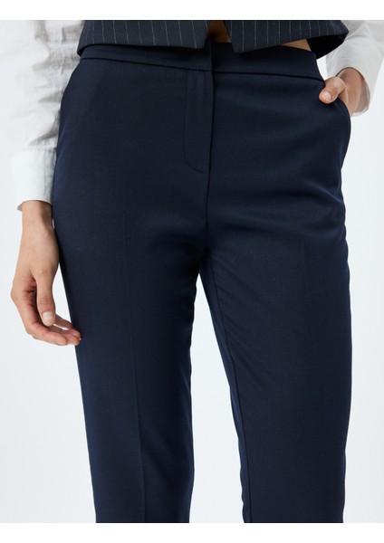 Slim Fit Cepli Cigarette Kumaş Pantolon indirimleri