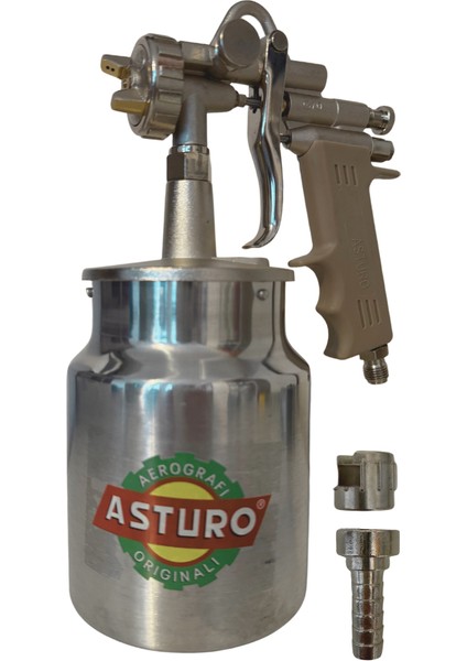 Asture Boya Tabancası Alttan Depolu 1,8 mm