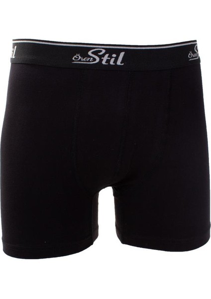 44-8032 Siyah 3'lü Paket Erkek Pamuklu Likralı Boxer fırsatları