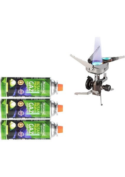 Midi Cep Ocak CK-195+3 Adet 227 gr Kartuş KTS-227 ORC-008-A3