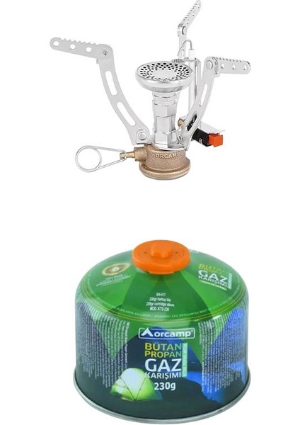 Çakmaklı Mikro Ocak CK-194 +1 Adet 230 gr Tüp KTS-230 ORC-007-A1