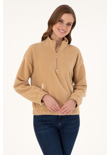 Kadın Kum Sweatshirt 50297401-VR085