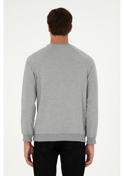 Erkek Gri Melanj Sweatshirt 50293405-VR109 indirimleri