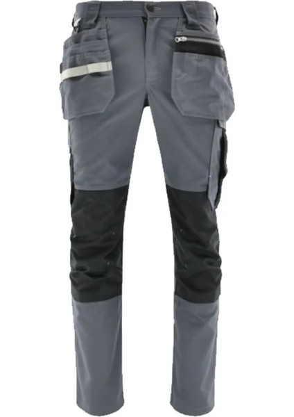 Workwear Monter 1-20-560 Elite Gri Pantolon