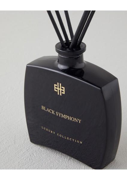 English Home Black Symphony Çubuklu Oda Kokusu 100 ml Siyah