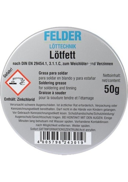 Lötfett Lehim Pastası Havya Pastası 50 gr fiyatları