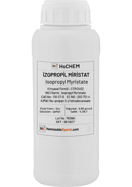 Kimya Isopropil Miristat (Ipm) 1 kg