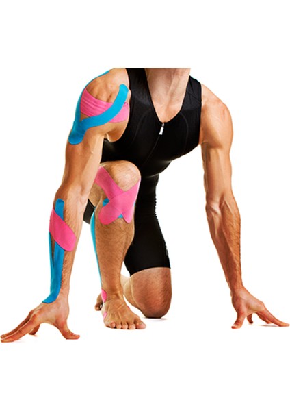 Kinesio Sporcu Bandı - Kinesiotape Bantlama - Sakatlık Bandı - Kinesio Bant - Kinezyo Bant - Kinesiotape 5CMX5M.