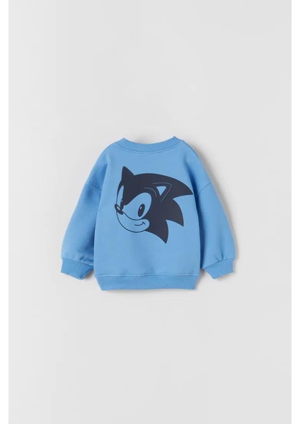 Sonic Unisex Çocuk Sweatshirt