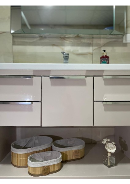 3 Lü Bambu Banyo Düzenleyici fiyatları