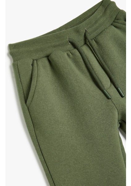 Beli Bağlamalı Cep Detaylı Basic Jogger Eşofman Altı modelleri
