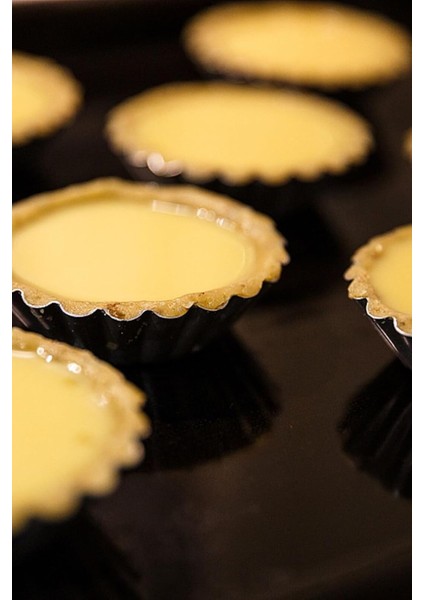 Paslanmaz Metal Yapışmaz Cupcake, Muffin, 24 Adet Kek Tartolet Kurabiye Kalıbı fiyatları