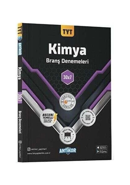 Tyt Kimya Branş Denemeleri 30*7