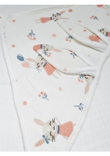 2 Kat Bürümcük Müslin Kumaş Bebek Kundak Havlu & Bebek Bornoz (80 x 80 Cm) fiyatları