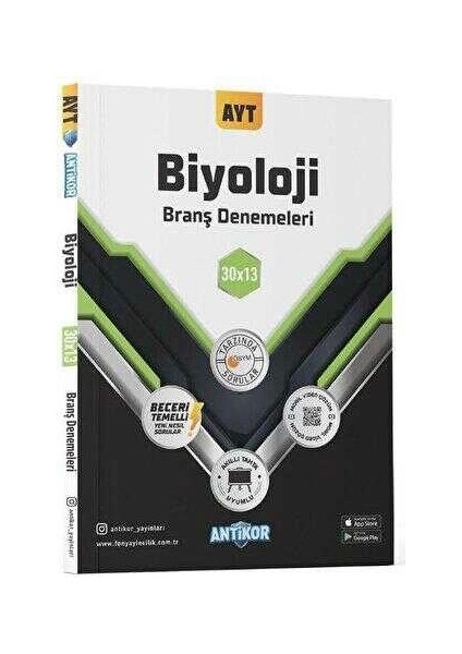 Ayt Biyoloji Branş Denemeleri 30*13