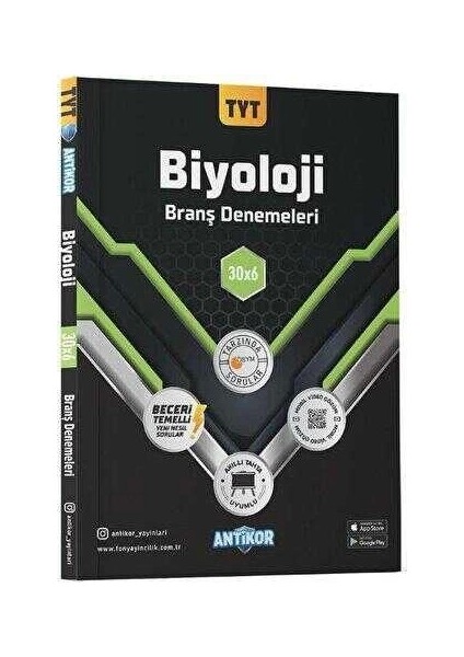 Tyt Biyoloji Branş Denemeleri 30*6