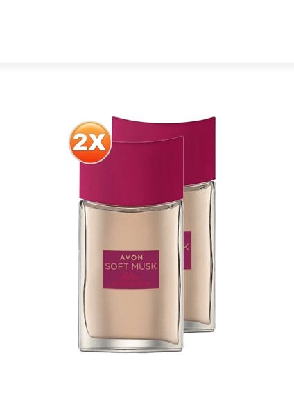 Soft Musk Delice Welvet Kadın Edt 50 ml 2 Li Set