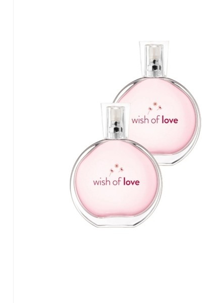 Wish Of Love Edt 50 ml 2 Li Set