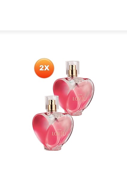 Lov U Kadın Edp 50 ml 2 Li Set