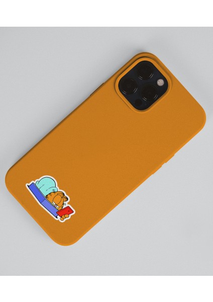 Garfield 2'li Sticker Set Parlak Kağıt