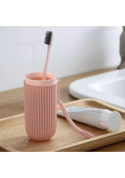 Seyahat Tipi Plastik Diş Fırçası Gözlük Kalem Fırça Erzak Saklama Kabı Düz - EMY8786-8438 indirimleri