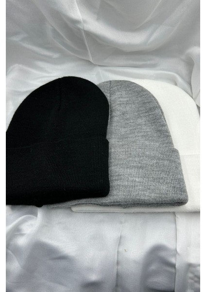 Unisex Erkek Kadın Esnek Rahat Kullanım Kışlık Rüzgar Geçirmez Siyah,beyaz,gri Bere fiyatları