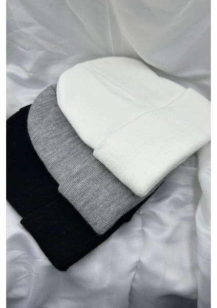 Unisex Erkek Kadın Esnek Rahat Kullanım Kışlık Rüzgar Geçirmez Siyah,beyaz,gri Bere fırsatları