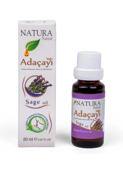 Natura Sanat Adaçayı Yağı 20 ml