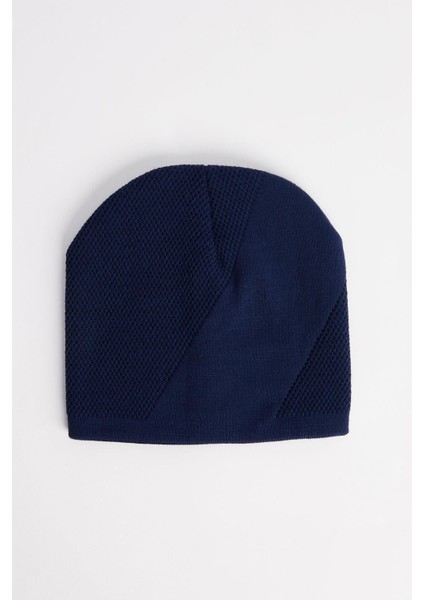 Erkek Kışlık Lacivert Bere