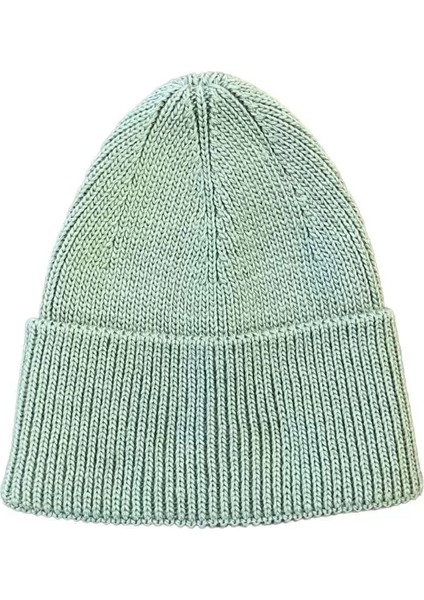 Unisex Dokuma Triko Bere - Açık Yeşil