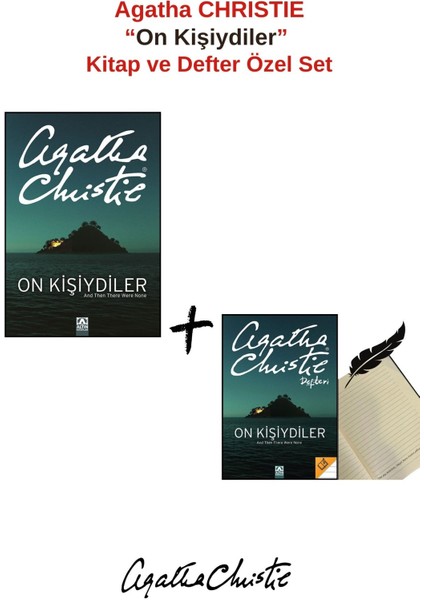 On Kişiydiler - Agatha Christie - Ciltli Defter