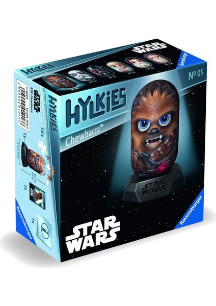 010166 Hylkies Star Wars - Chewbacca 54 Parça Puzzle - No:05 - Ravensburger