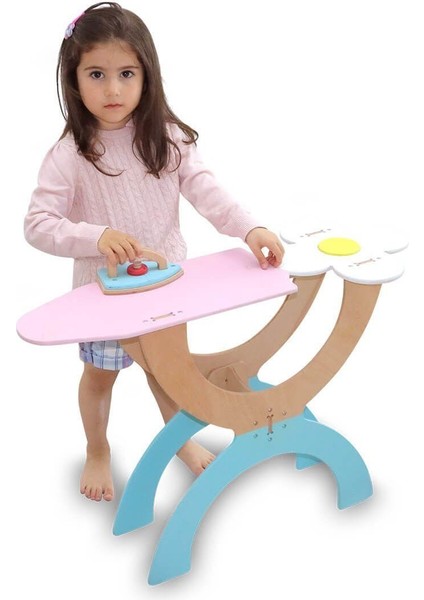 1038 Ahşap Ütü Masası Seti -Lulubere Oyuncak fırsatları