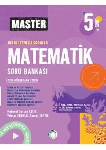 5. Sınıf Master Matematik Soru Bankası - Mehmet Sercan Çetin