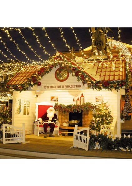 10 Metre 100 Ledli Fişli LED Işık Günışığı Dekor Lambası Yılbaşı Ağacı Işığı Organizasyon LED Işık fırsatları