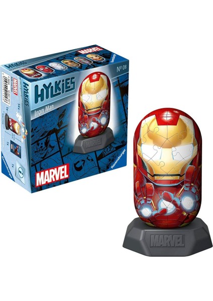 011576 Hylkies Marvel - Iron Man 54 Parça Puzzle - No:08 - Ravensburger